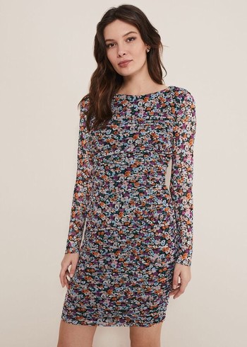 Phase Eight Serena Floral Dress Multicolor Canada | VYAPSW-461